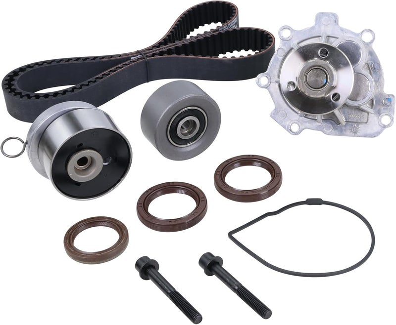 Xiaoyudou Engine Timing Belt Kit with Water Pump Compatible with 2009-2018 Chevrolet Sonic Aveo Aveo5 Cruze Limited, 2009-2010 Pontiac G3 Wave, 2008-2009 Saturn Astra, 2009 Suzuki Swift+ 1.6L 1.8L - Image 1